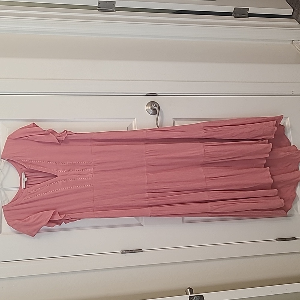 Loft size medium pink dress